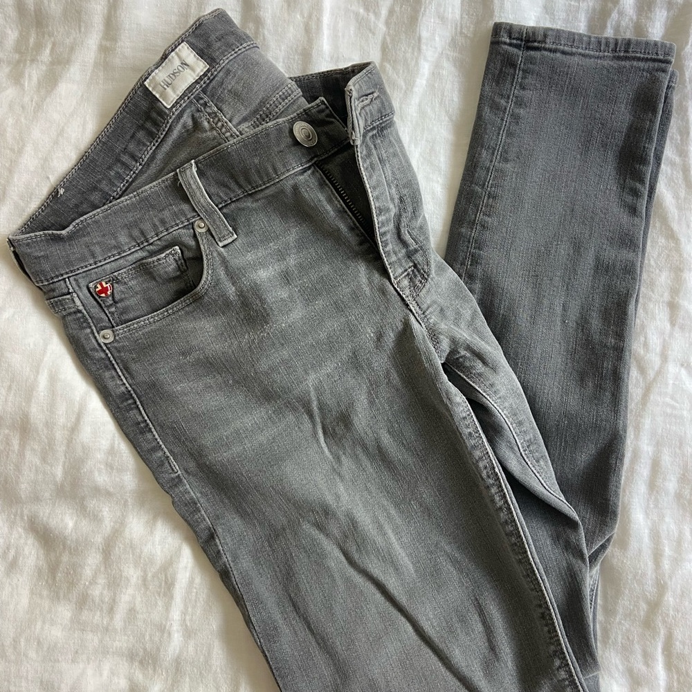 Hudson Jeans Women's Gray Skinny Jeans